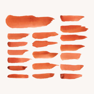 Lipstik_Warna Oranye Gelap
