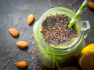 Kombinasi Makanan Sehat_Smoothie Hijau dan Chia Seed_banner