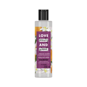 Shampo Rambut Rontok_Love Beauty and Planet Strong & Radiant Vegan Biotin Anti Hair Fall Shampoo_banner