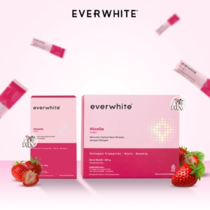 Suplemen untuk Kesehatan Kulit_Everwhite Hicolla Strawberry_banner